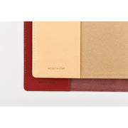 HOBONICHI 5-YEAR TECHO LEATHER COVER | A6 | Red
