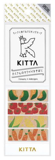 KITTA Portable Washi | Special | Vegetables on Craft