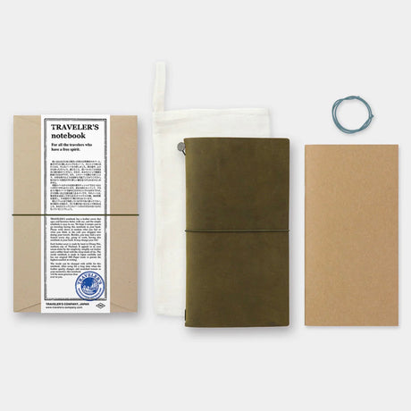 000 - Traveler’s Notebook Starter Kit - Special Edition Olive