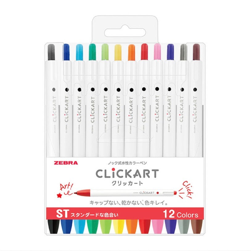 Clickart Marker Pen Set | Bright