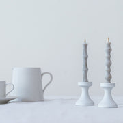 Fluid | Stoneware Candle Holder