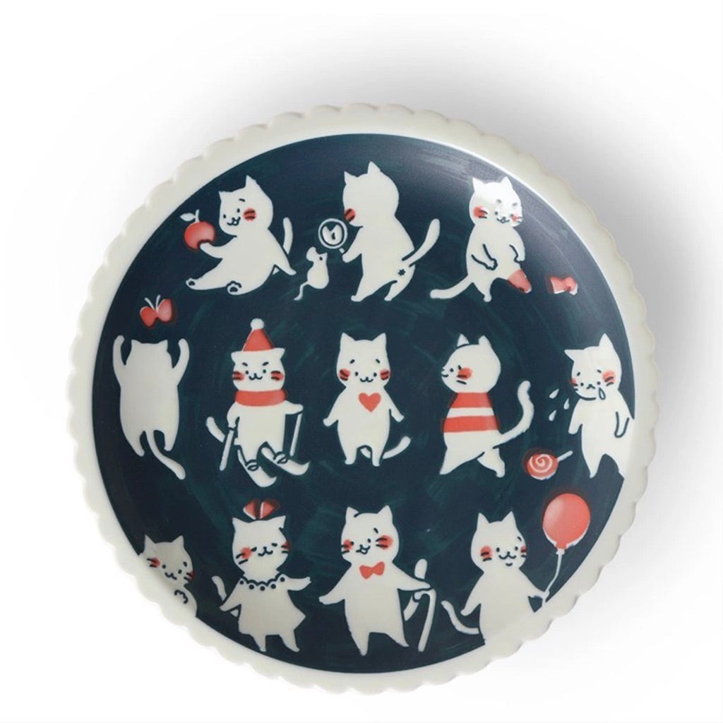 Cats Playing | 9.5" Plate