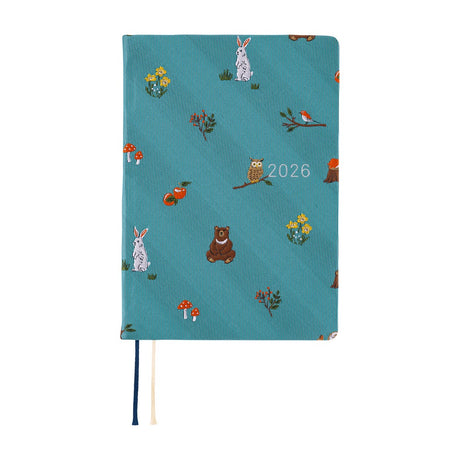 HOBONICHI TECHO HON 2026 | A5 |  Bow & Tie In the Forest