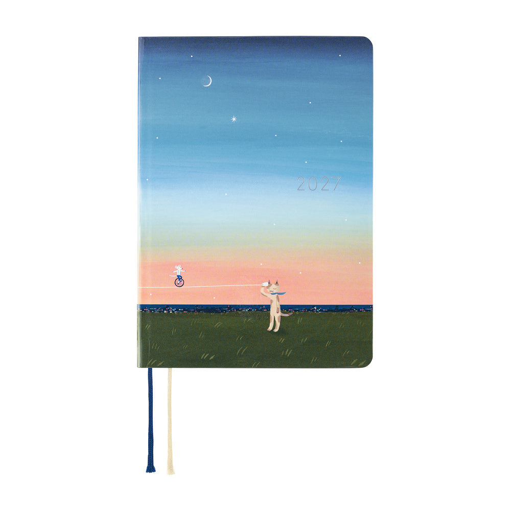 HOBONICHI 2027 | HON A6 | Hiroko Kubota: String Telephone Until the Moon is Full