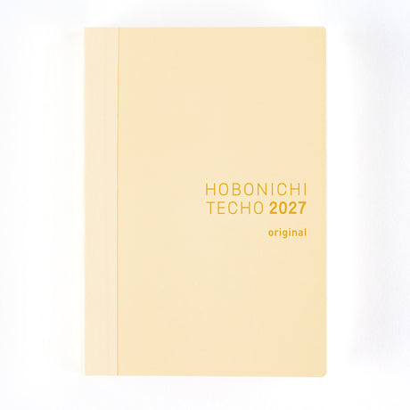 HOBONICHI ORIGINAL BOOK | A6 | Daily, January Start/Mon Start (English)