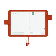 Hobonichi | A6 Cover | Colors: Bordeaux Teracotta