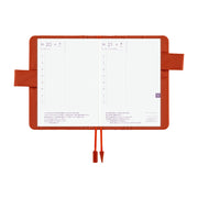 Hobonichi | A6 Cover | Colors: Bordeaux Teracotta