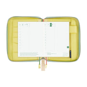 HOBONICHI | Original A6 Cover | mina perhonen: Glass Flower (Pink Mix)
