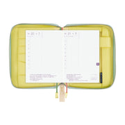 HOBONICHI | Original A6 Cover | mina perhonen: Glass Flower (Pink Mix)