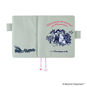 HOBONICHI | A6 Original Cover |  Moomin: My Yard (Pale Mint)
