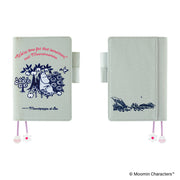 HOBONICHI | A6 Original Cover |  Moomin: My Yard (Pale Mint)