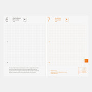 HOBONICHI PLANNER BOOK | A6 | Daily, January Start/Monday Start