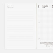 HOBONICHI PLANNER BOOK | A6 | Daily, January Start/Monday Start
