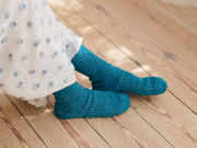 Nishiguchi Kutsushita Hemp Cotton Ribbed Socks | Seagulls Blue (2026 Limited Color)