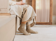 Nishiguchi Kutsushita Wool Cotton Slab Socks | Fish & Chips (2026 Limited Color)