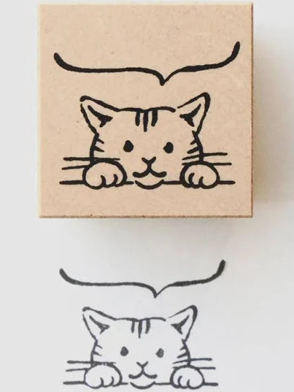 Cozyca Midori Asano Stamp | Cat