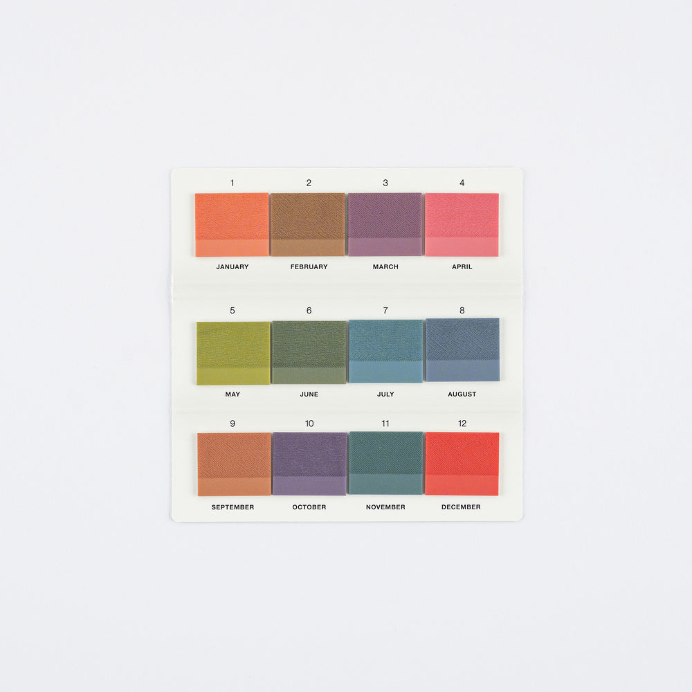 TSUKI no IRO Square Tile Sticky Notes