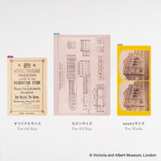 HOBONICHI 2027 | V&A Series Pencil Board: Architectural Drawing (A5)