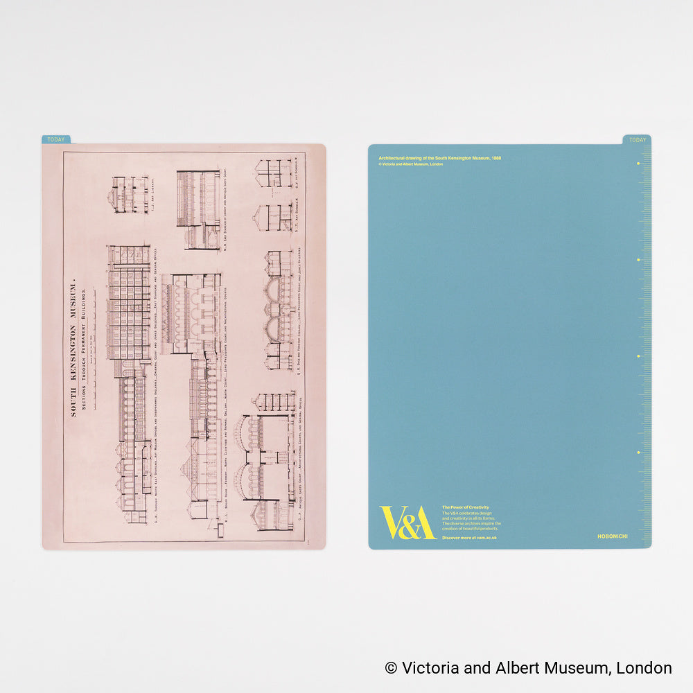 HOBONICHI 2027 | V&A Series Pencil Board: Architectural Drawing (A5)