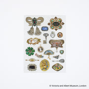 HOBONICHI 2027 | V&A Series: Almost Actual Size Jewelry Stickers