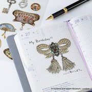 HOBONICHI 2027 | V&A Series: Almost Actual Size Jewelry Stickers
