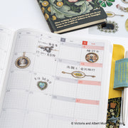 HOBONICHI 2027 | V&A Series: Almost Actual Size Jewelry Stickers