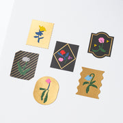 HOBONICHI 2027 | Yoshie Watanabe: Foil-Stamped Stickers (Petit Bloom)