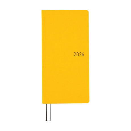 HOBONICHI TECHO 2026 | WEEKS | Full Moon Yellow