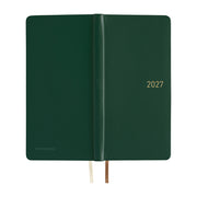 HOBONICHI TECHO 2027 | WEEKS | Leather: Forest Green