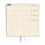HOBONICHI TECHO 2027 | WEEKS | Leather: Noble Silver
