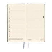HOBONICHI TECHO 2027 | WEEKS | Leather: Noble Silver