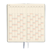 HOBONICHI TECHO 2027 | WEEKS | Leather: Noble Silver