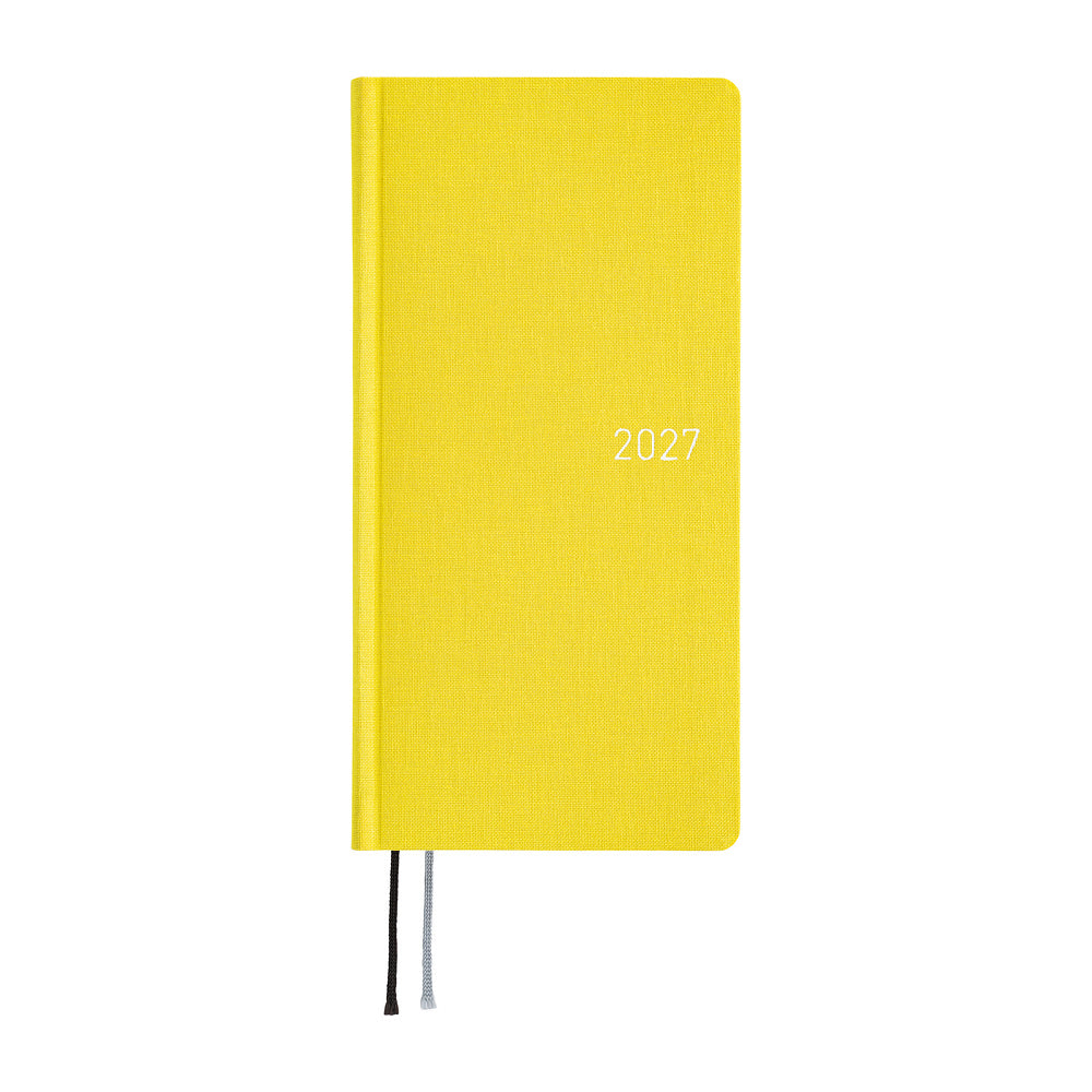 HOBONICHI TECHO 2027 | WEEKS | Canaria Yellow