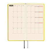 HOBONICHI TECHO 2027 | WEEKS | Canaria Yellow