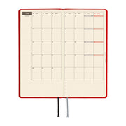 HOBONICHI TECHO 2027 | WEEKS | Poppy Red