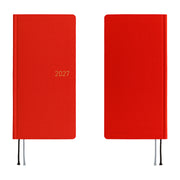 HOBONICHI TECHO 2027 | WEEKS | Poppy Red