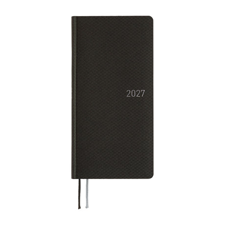 HOBONICHI TECHO 2027 | WEEKS | Paper Series: Black Argyle