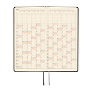HOBONICHI TECHO 2027 | WEEKS | Paper Series: Black Argyle