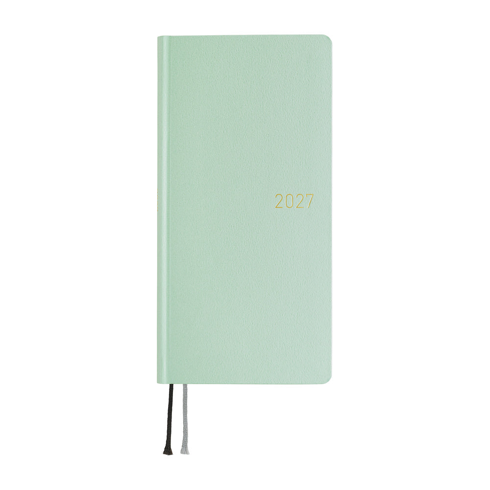 HOBONICHI TECHO 2027 | WEEKS | Paper Series: Frosty Jade