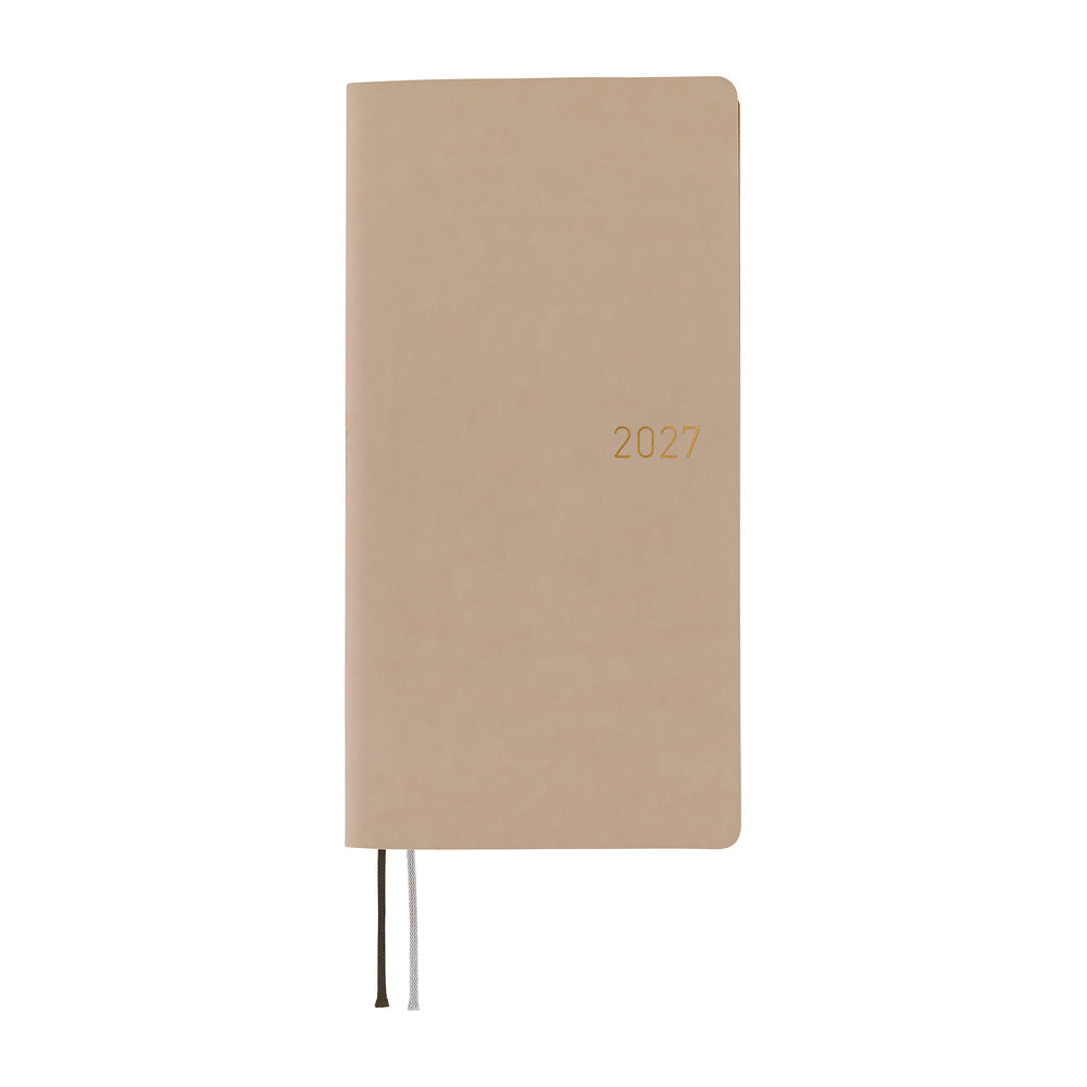 HOBONICHI TECHO 2027 | WEEKS | Smooth: Cafe Au Lait