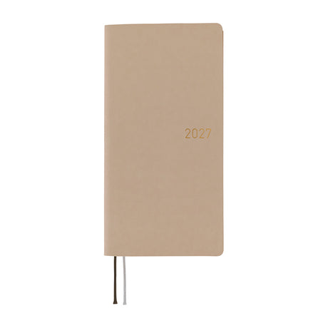 HOBONICHI TECHO 2027 | WEEKS | Smooth: Cafe Au Lait