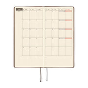 HOBONICHI TECHO 2027 | WEEKS | Smooth: Cafe Au Lait