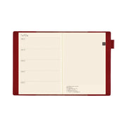 HOBONICHI 5-YEAR TECHO LEATHER COVER | A5 | Red
