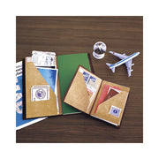 Passport Size - 010 Kraft Paper Folder Notebook