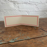 Letterpress Folded Memo Cards