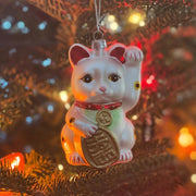 Lucky Cat Ornament