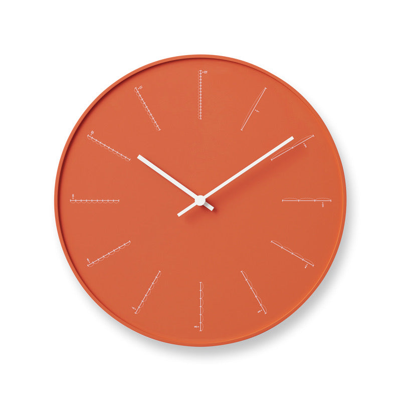 DIVIDE Clock - Orange