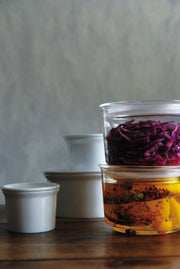 CAST Stackable Glass Containers | 105x75 mm | 370 ml | 12.5 oz