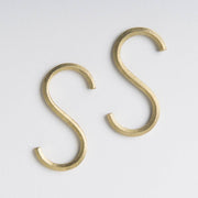 Brass S Hooks by Futagami