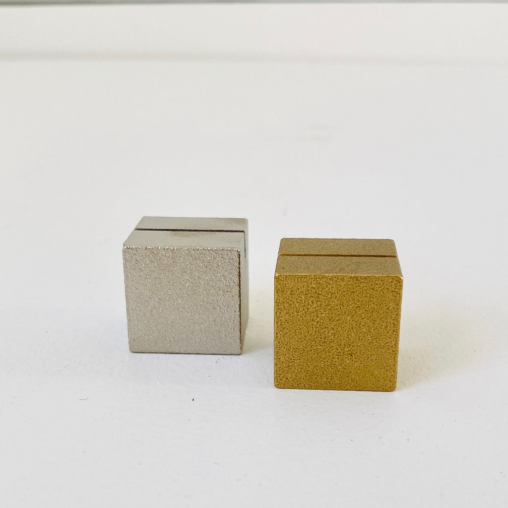 Brass Cube | Card Holder